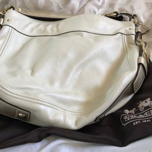 Coach leather bag